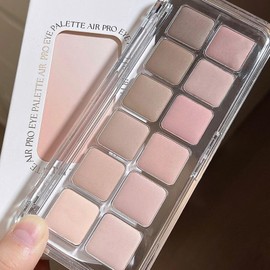 Pink Eyeshadow Palette, Nude Naked Eye Shadow Pallets, Pink Brown Matte Smokey Natural Eyeshadow Makeup Palettes, Long Lasting Highly Pigmented Fine Powder Eye Make-Up Gift for Women Girls