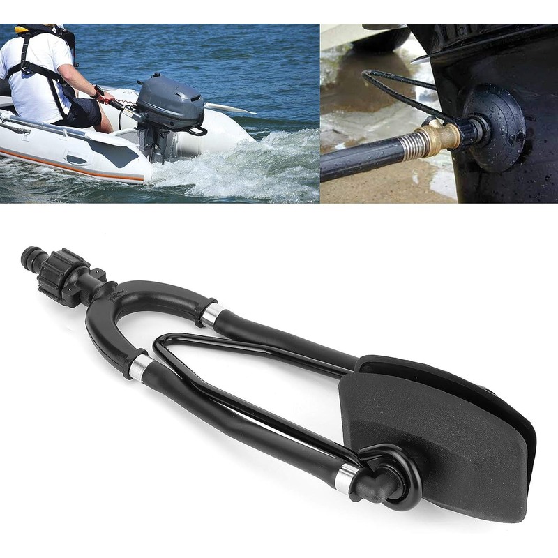 attwood 16208-7 Universal Outboard Dual Water Feed Rectangular Motor Flusher,