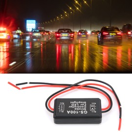 Flash Strobe Controller, Flashing Module LED Brake Car Accessories with IP65 Protection for Motor Vehicles