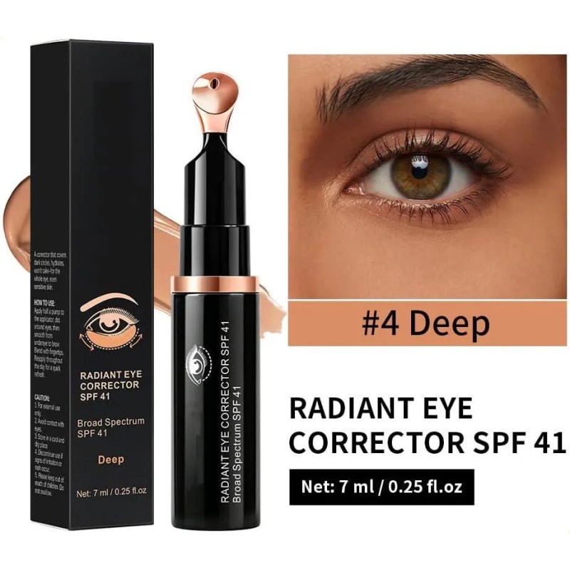 Corrector De Ojos Antienvejecimiento Instantáneo, Cobertura