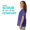 SPECTRUM UNIFORMS Scrub Tops Tunic Tops with Snap Front Women