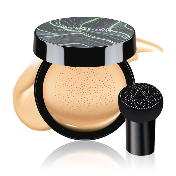LLOXIIEAN Mushroom Head Air Cushion CC Cream Foundation- Brightening BB