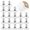 cobee Pack of 20 Braces Clips, Metal Braces Clips, Scnuller