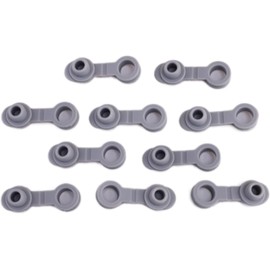 10Pcs Grey Universal Silicone Sealing Bottle Straw Hole Grommets Stopper Lids Straw Plug Replacement Tumber 20/30Oz Thermos Cup, Wine Stoppers, Wine Stoppers and Pourers
