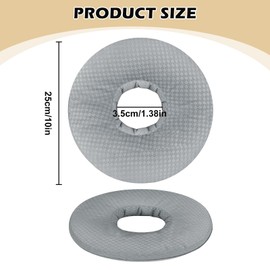 Piercing Kissen mit Loch,Donut Kissen Für Ohr gegen Ohrenschmerzen,Ohrkissen mit Ohrloch,Weiches Piercing Kissen Ohrkissen,Ohrloch Piercing Kissen,Kissen Seitenschläfer zur Schmerzlinderung im Ohr