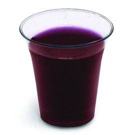 Communion-Plastic Disposable Cup (Clear)-Bx/1000 (1000 Pack)