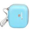 Aproca Blue Hard Travel Storage Protective Case, for Phomemo M02