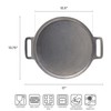 Wilton Armetale Gourmet Grillware Handled Pizza Griller,Gray