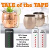 Baixi Moscow Mule 530ml Vaso Taza Cobre Coctelería Bartender Bar