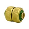 VARIOSAN Plug-in system hose connector 13040, 1/2 inch, untreated brass