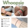 Whoopsie Hot Pink Hair Tie Bracelets, Hair Ties with Purpose,