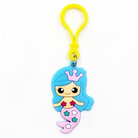 Generic 48pcs Mermaid Theme Keychains for Boy Girl Fun Cartoon Accessories for Parties and Celebrations Creative Playthings for Boy Girl and Toddlers Party Supplies Favors