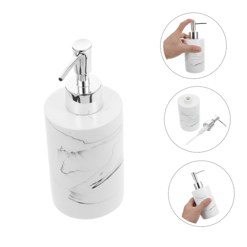 Ciieeo Bottled Shower Gel Shampoo Press Pump with Pump Resin