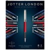 Parker Jotter Stainless Steel Fountain Pen - Kensington Red Lacquer
