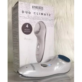 HoMedics Duo Climate Hot & Cold Sonic Facial Wand 4 Modes Vibration Massage