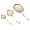 Stainless Steel Fine Mesh Oil Strainer Flour Colander Sieve Sifters