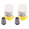 WANGCL 2PCS 1/4inch Spring Collet Set ER11 Collet Set for