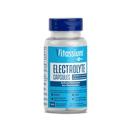 SaltStick Vitassium Buffered Electrolyte Salts Capsules Dietary Supplement 100 count bottle