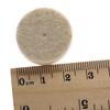 Dophee 50Pcs 25mm Wool Felt Polishing Buffing Pad Wheel w