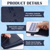 WANGDEFA Reporters Notebook Cover PULeather Notepad And Pen Holder Set