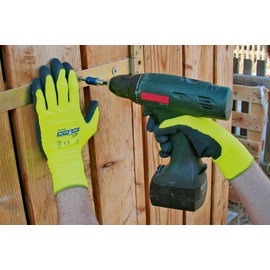 Kerbl 297271 Activ Grip Lite Polyester Fine Knit Glove, Size 7