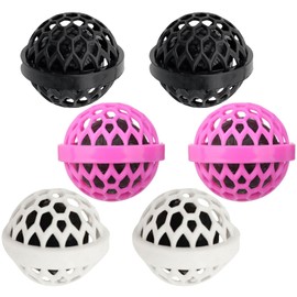 Lint Net 3/6/9/12 Pack Filter Duster Ball Bag Clean Ball Washing Machine Dust Removal Ball Remove Lint Hair Cotton Dust Eliminates Wrinkles Floating Cleaning Net Pulsator Drum Loader Bag Tote Bag (6