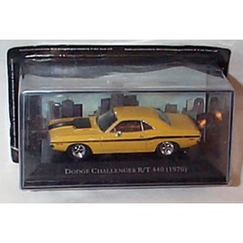 Atlas Editions Dodge Challenger R/T 440 1970 Yellow vehicle 1:43 scale diecast model