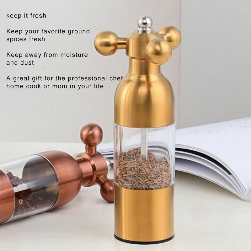 Stainless Steel Salt and Pepper Grinder Manual Ceramic Grinding Core