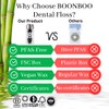 BOONBOO Dental Floss, 100FT, Coconut