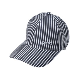 Pin Apparel 622-5187304 Women's Cap (Adjustable Stripe Size) / Golf Hat, navy (120_navy), Free size