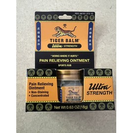 TIGER BALM TIGER BALM,ULTRA STRNGTH, .63 OZ