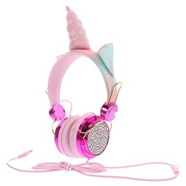 SEWACC Boy Girl Over Ear Headphones with Mic Volume for Hearing for Laptop Computer Tablet and Smartphone Use Cute Design for Boy Girl