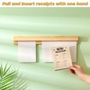 AmazingSpark 2 Pack Restaurant Ticket Holder 16 Inch Bamboo Receipt