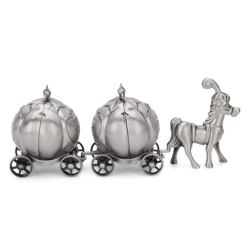 Silver Tooth Holder, First Curl and Tooth Keepsake Box,Carriage Shape