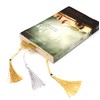 Tueascallk Metal Leaf Tassel Bookmarks - As The Best Gift