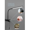 lightling Nella LED Clamp Light, Sensor Dimmer, On/Off Touch Function,