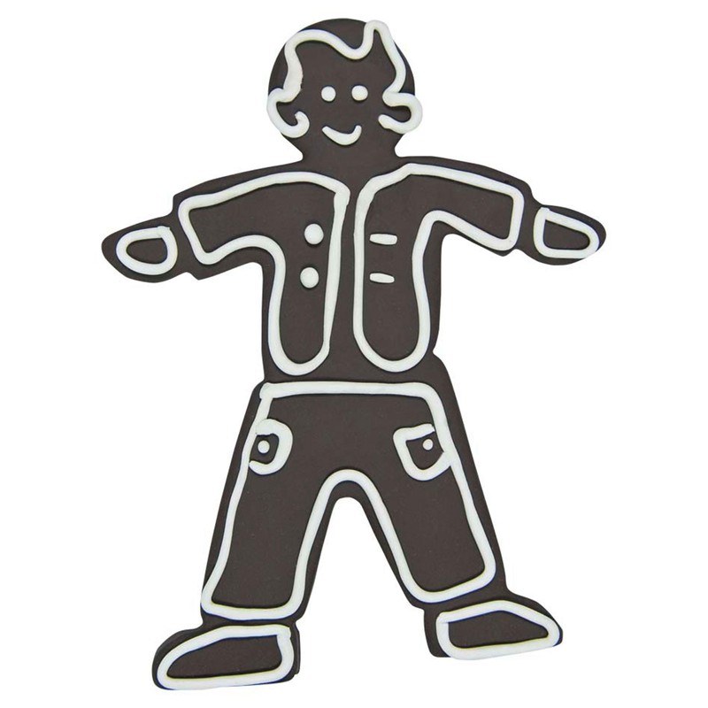 Staedter Artisan Boy Cookie Cutter, Stainless Steel