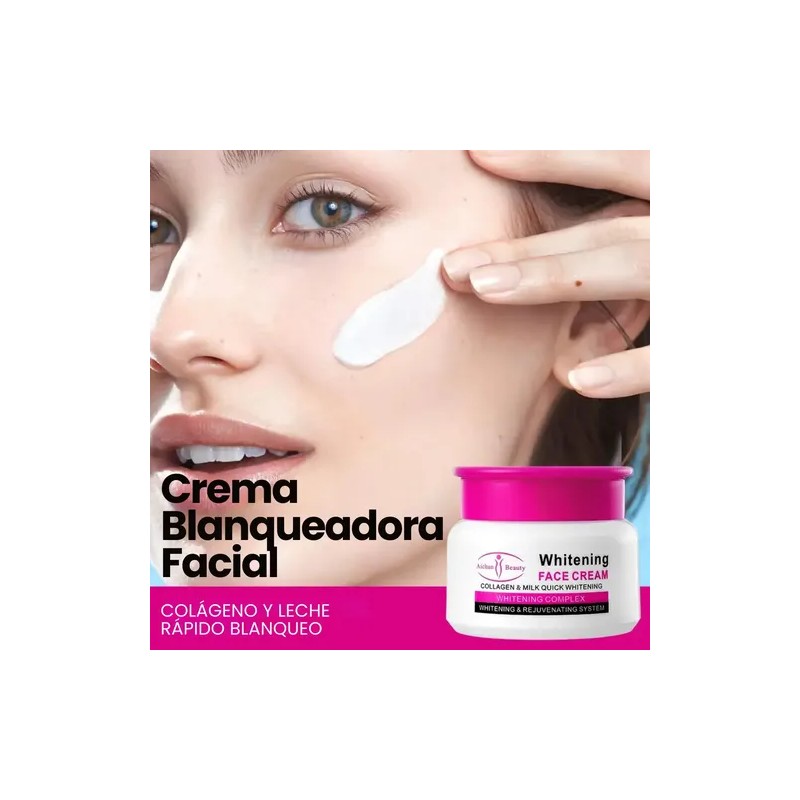 Aichun crema facial aclarante con niacinamida, elimina manchas oscuras