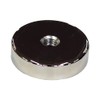 Wake Sangyo NMG-025 Neodymium Magnet Yoke with Hole, Round Magnet,