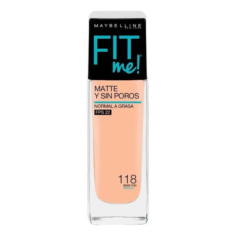 Base Fit Me Matte + Poreless 238 Rich tane Maybelline