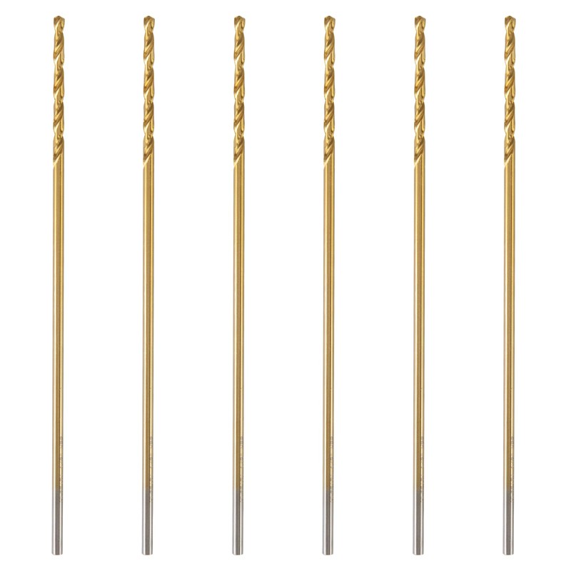 HLOFIZI 1/8 x 6 Inch Extra Long Drill Bits (6
