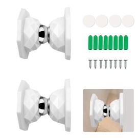 LINGJIA Pack of 2 Door Stops Motorhome, Caravan Door Holder, Magnetic Door Holder, Caravan Door Clip, Caravan Door Clips, Magnetic Door Clips, for Caravan, Front Door Stop, Front Door Opening