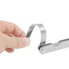 sourcing map Metric Thickness Feeler Gauge 0.02-1.00mm 23 Pieces Mn