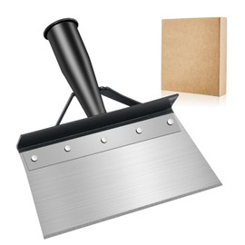 OFFCUP Multifunctional Cleaning Shovel, Multi-Functional Outdoor Garden Cleaning Shovel, Multifunctional All-Steel Garden Cleaning Shovel for Weed Remover Tool, Farm Weeding Weed Cleaning Shovel 20CM