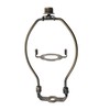 Lamp Harp 7" Antique Brass, E26 UNO & Standard Rod