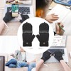 Rechargeable Heated Gloves USB Warm Laptop Glove Full Half Finger