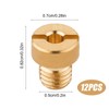 12pcs Carburettor Main Jet Parts, 5mm 45/48/50/52/55/58/60/62/65/68/70/72 Carburetor Nozzles Kit