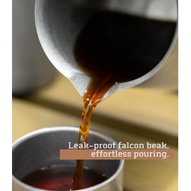 Erkundpresso. Milk Jug 600 ml Milk Pitcher Milk Jug Stainless Steel Pour Over Coffee Pot Milk Foam Jug Antique Craft Stainless Steel