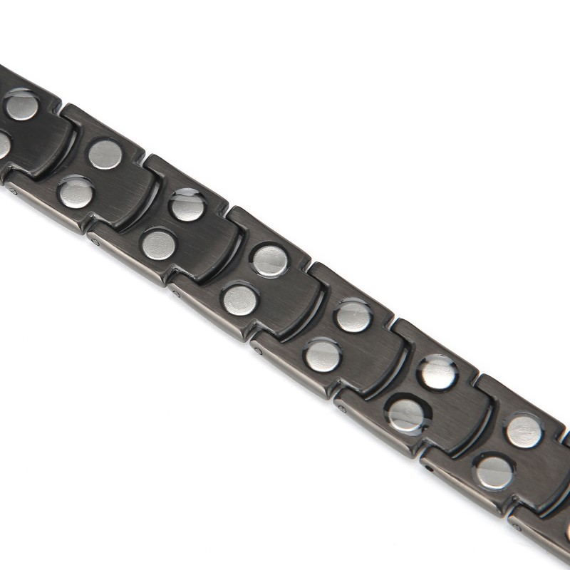 Stainless Steel Bracelet Magnetic Therapy Hand Chain Health Care Jewelry