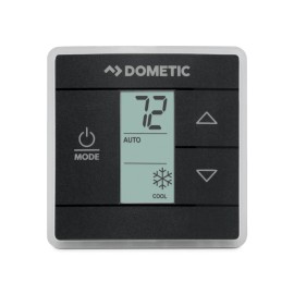 Dometic 3316250.712, OEM Single Zone CT Thermostat, Capacitive Touch LCD, Black